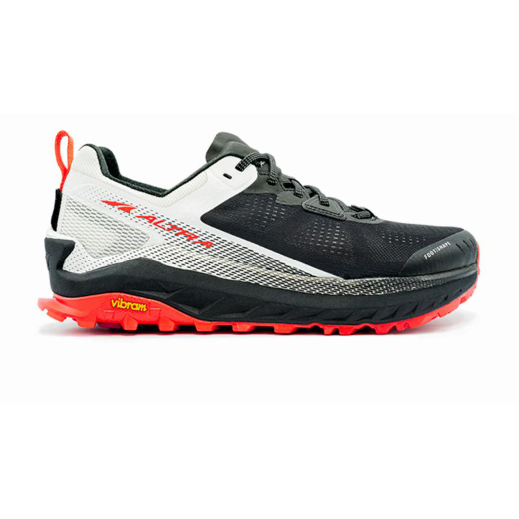 Altra Trailrunning Schuhe Herren - Olympus 4 - Schwarz/Weiß 142DEOMRZ